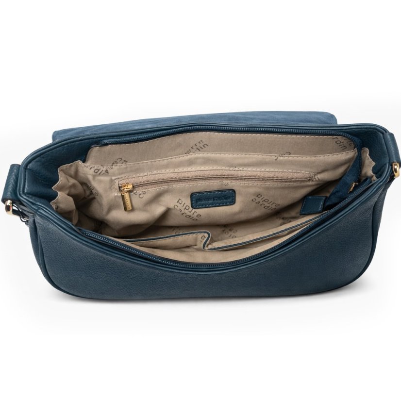 Elegantná dámska kabelka Pierre Cardin 32651 Modrá
