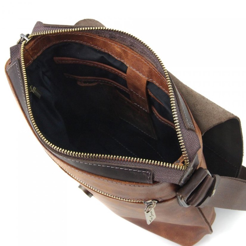 Kožená taška přes rameno Forgy-R Plus