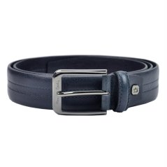 Kožený opasek Pierre Cardin GF8004 blue