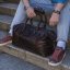Geantă de călătorie din piele Valmio Linvo