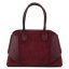 Kožená kabelka Luka 26-006 Bordová