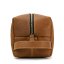 Geantă de toaletă din piele maro Valmio Horezu