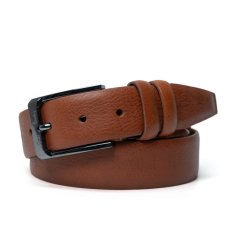 Kožený opasek Pierre Cardin 093 Cognac