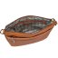 Geantă crossbody de damă din piele naturală Valmio Arina – portocalie