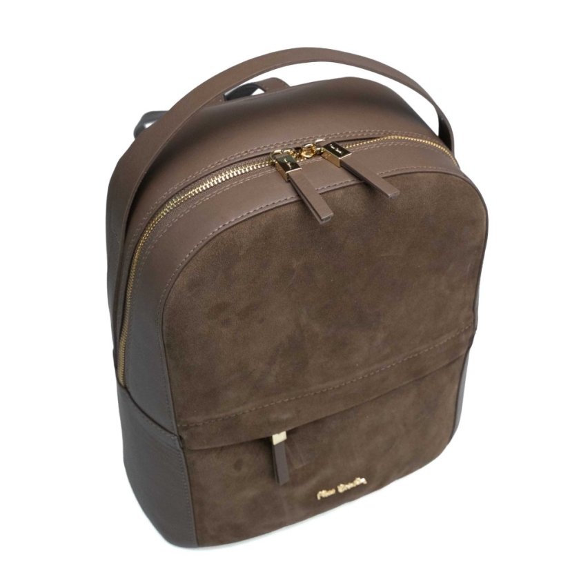 Pierre Cardin 55108 CAMOSCIO női bőr hátizsák – taupe