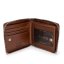 Valmio Brown RFID portofel din piele zip