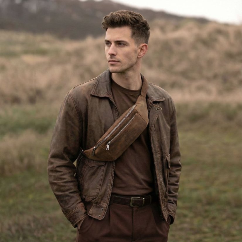 Ledvinka kožená Valmio VB-1055 HUN