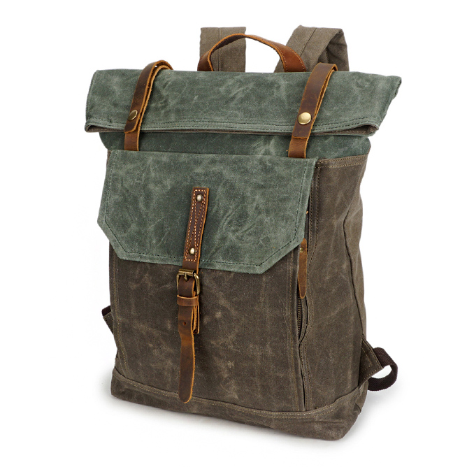 Genty Army Green hátizsák