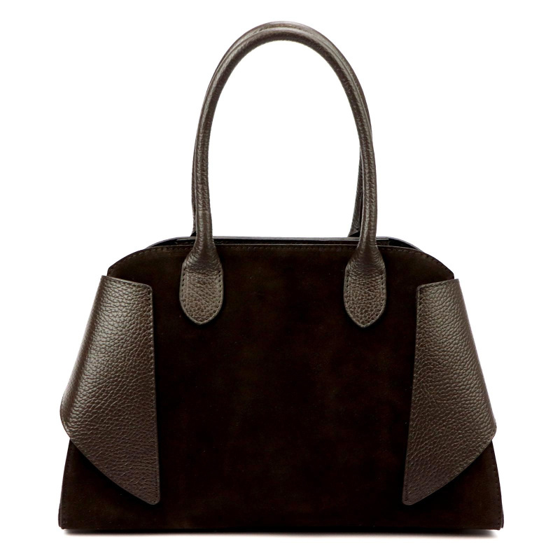 Kožená kabelka Luka 26-006 Hnedá