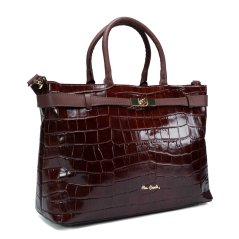 Dámská kožená kabelka Pierre Cardin 55114 COCCO Bruciato