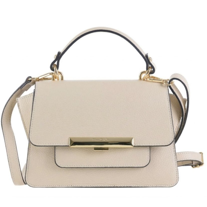 Elegantná dámska kožená kabelka Pierre Cardin 13002 Béžová