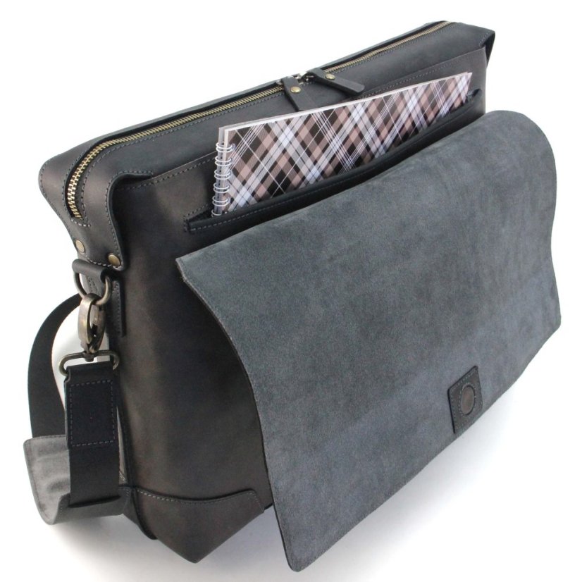 Geantă bărbătească din piele Defender