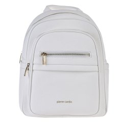 Rucsac rafinat de damă Pierre Cardin 511 Alb