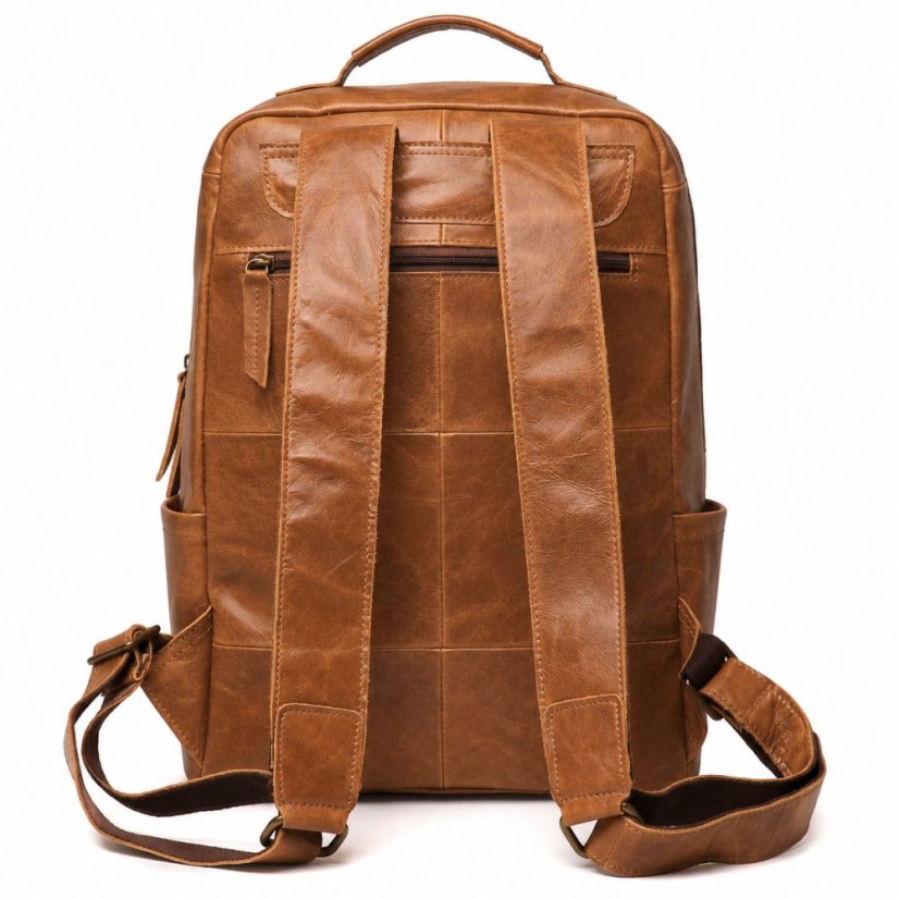 Rucsac din piele Valmio Ardent – maro