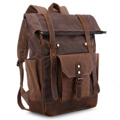 Rucsac urban Gwood - coffee