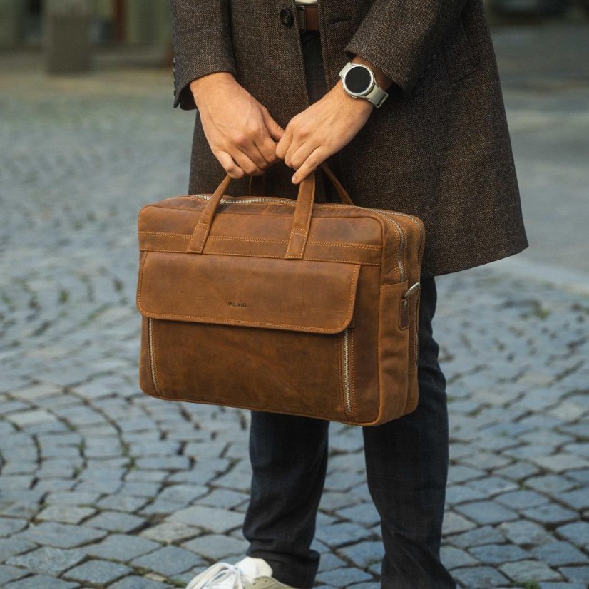 Valmio Portree valódi bőr táska