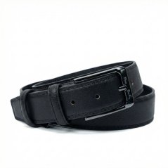 Pánský kožený opasek Pierre Cardin 2509 NERO