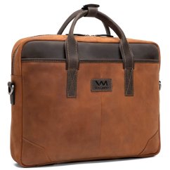 Valódi bőr laptop táska Valmio Denton 2.0