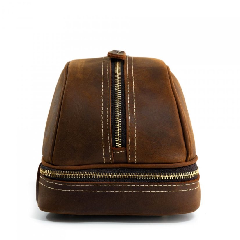 Kožená kozmetická taška Valmio Vintage