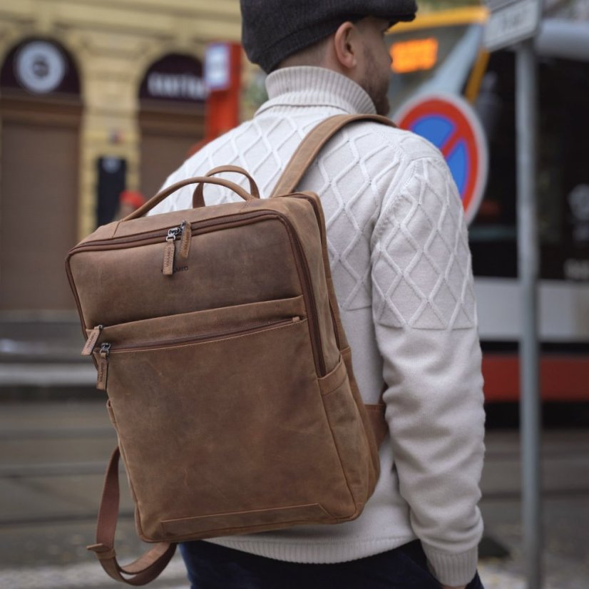 Rucsac Din Piele Valmio Hunter