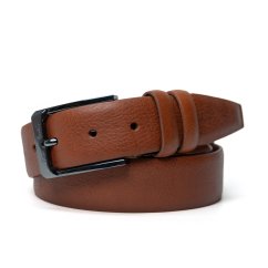 Kožený opasok Pierre Cardin 093 Cognac