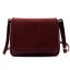 Kožená dámska kabelka LUKA 26-016 BORDO