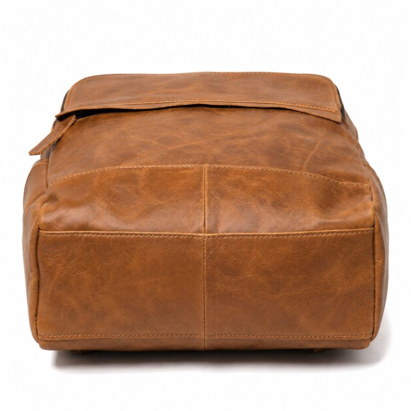 Rucsac din piele Valmio Ardent – maro