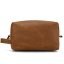 Geantă de toaletă din piele maro Valmio Horezu