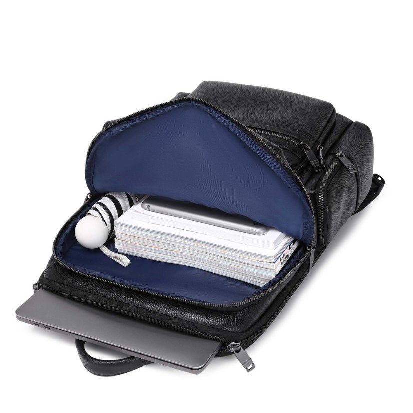 Rucsac urban din piele pentru laptop Valmio Loretto