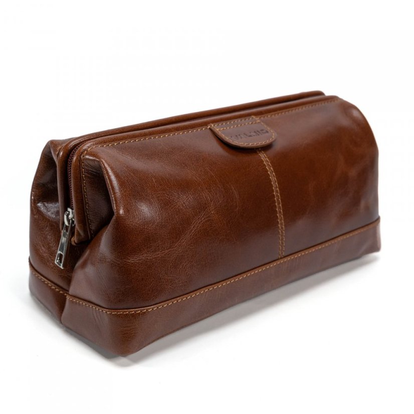 Kožená kozmetická taška Valmio Sedona