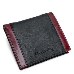 Portofel bărbătesc din piele Pierre Cardin 8813 Nero Bordo
