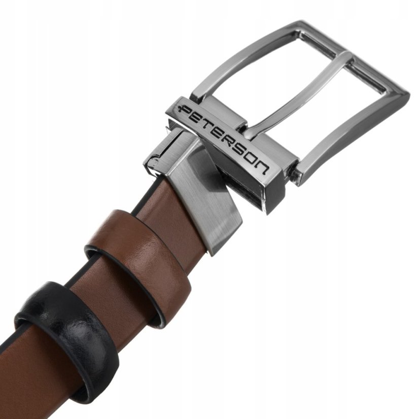 Kožený opasok Peterson PTN KL-B005-S001-105
