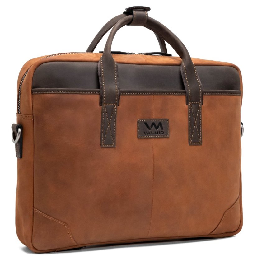 Valódi bőr laptop táska Valmio Denton 2.0