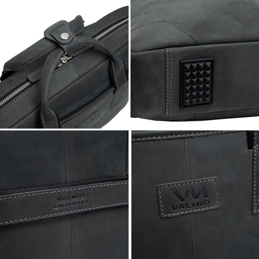 Valmio Denton 2.0 bőr laptop táska