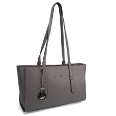 Dámská kožená shopper taška Pierre Cardin 1984 DOLLARO taupe