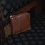 Valmio Brown RFID portofel din piele zip