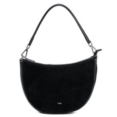 Valmio Selena fekete női bőr crossbody táska