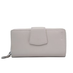 Portofel de damă din piele Valmio Vault 2435 Bone