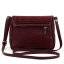 Kožená dámska kabelka LUKA 26-016 BORDO