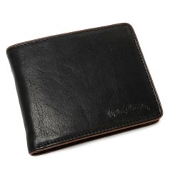 Pierre Cardin 8806 Nero Cognac férfi bőr pénztárca
