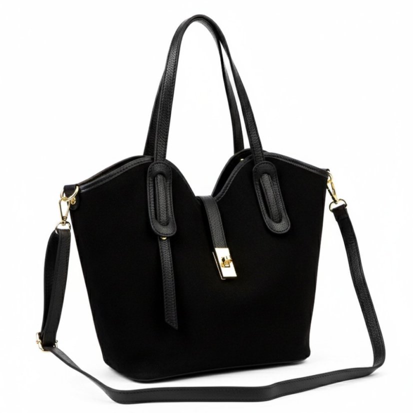 Dámska kabelka LUKA 25-006 Čierna