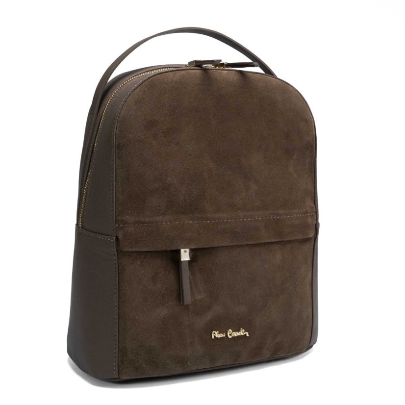 Pierre Cardin 55108 CAMOSCIO női bőr hátizsák – taupe