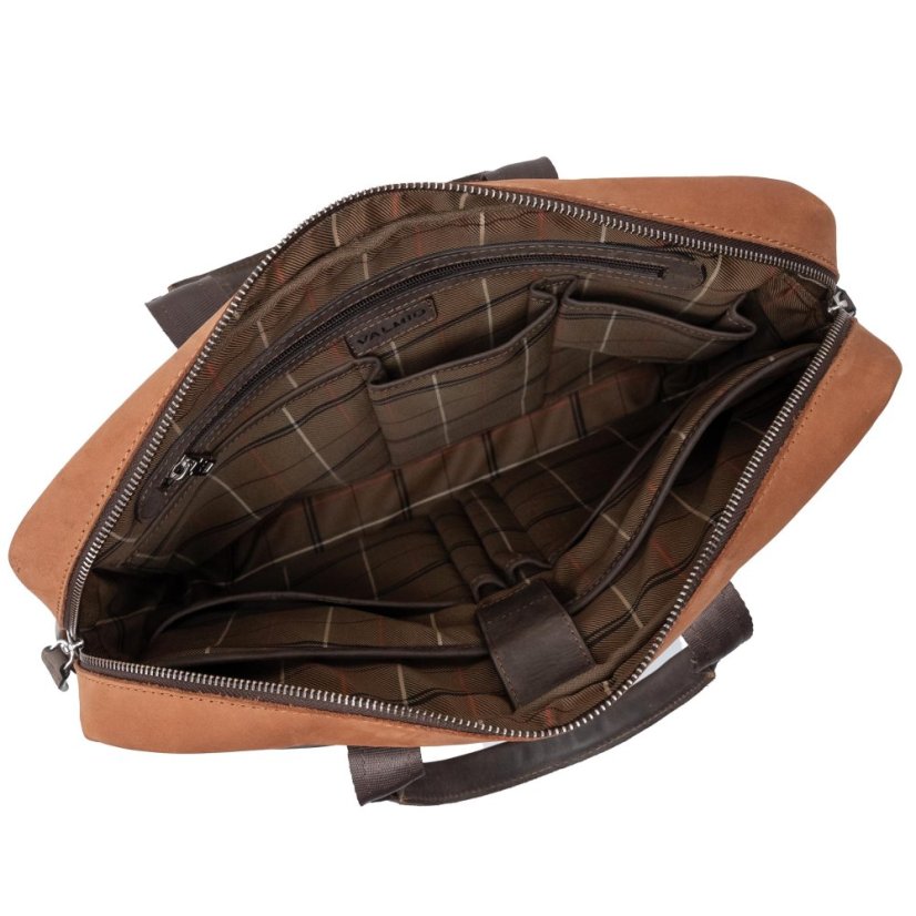 Valódi bőr laptop táska Valmio Denton 2.0