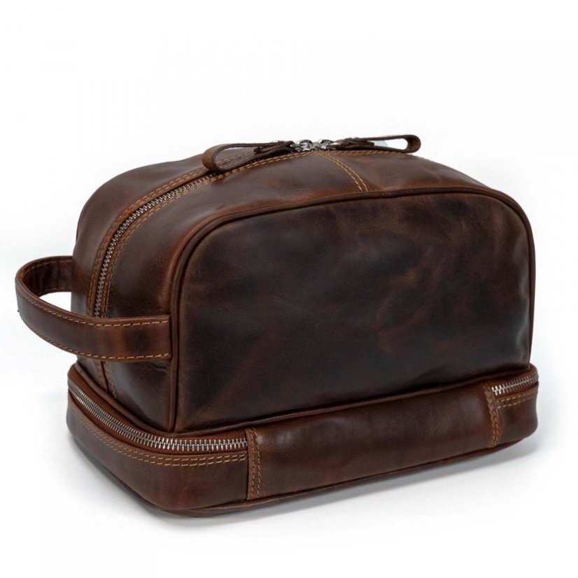 Kožená kosmetická taška Valmio Q2