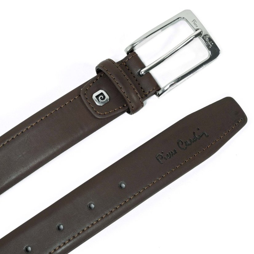 Kožený opasek Pierre Cardin GG24 3343