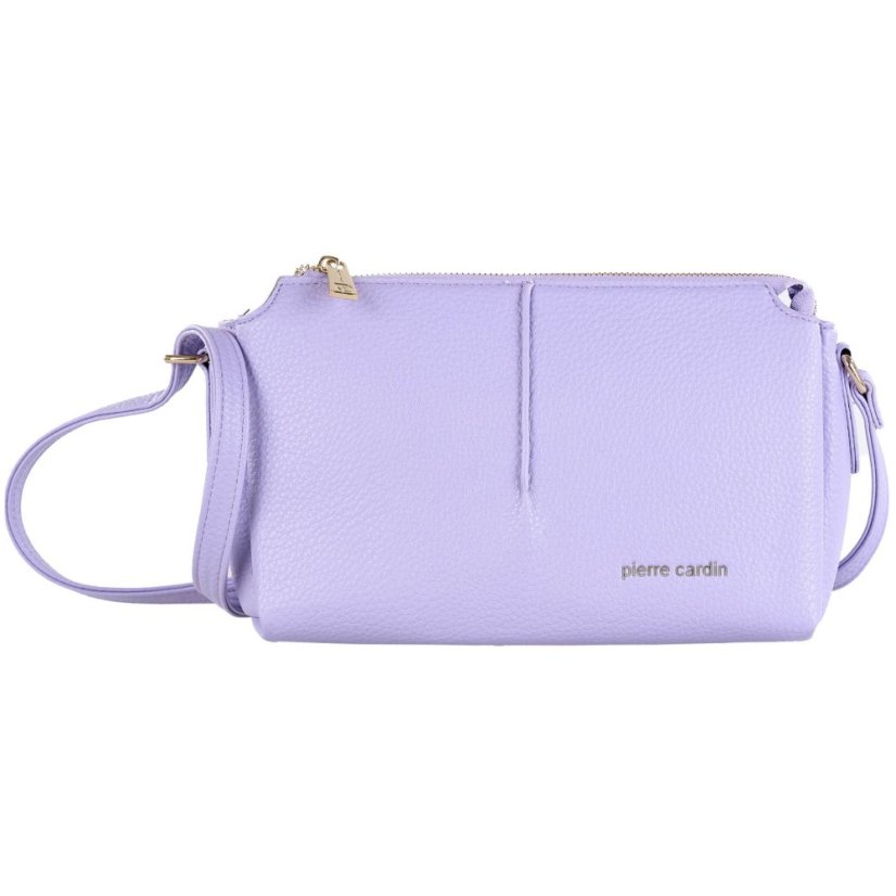 Elegantná dámska kabelka Pierre Cardin 1005 Fialová