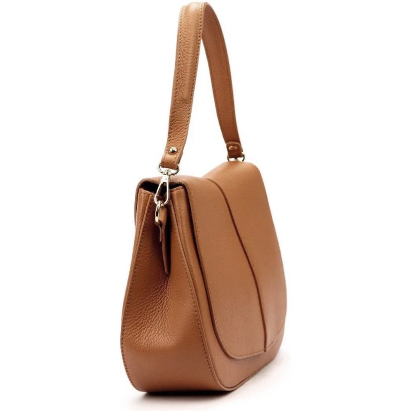 Kožená kabelka pre ženy LUKA 24-033 CAMEL