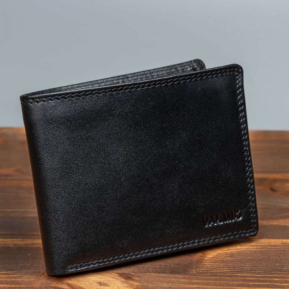 VALMIO Pánská peněženka Classic Black Černá