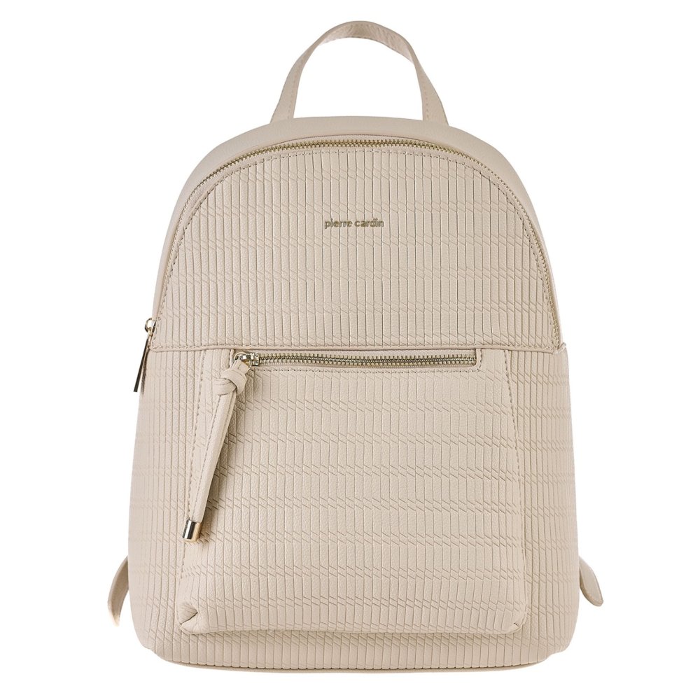 Pierre Cardin Rafinovaný dámský batoh  25185 béžový       Objem
12 L
