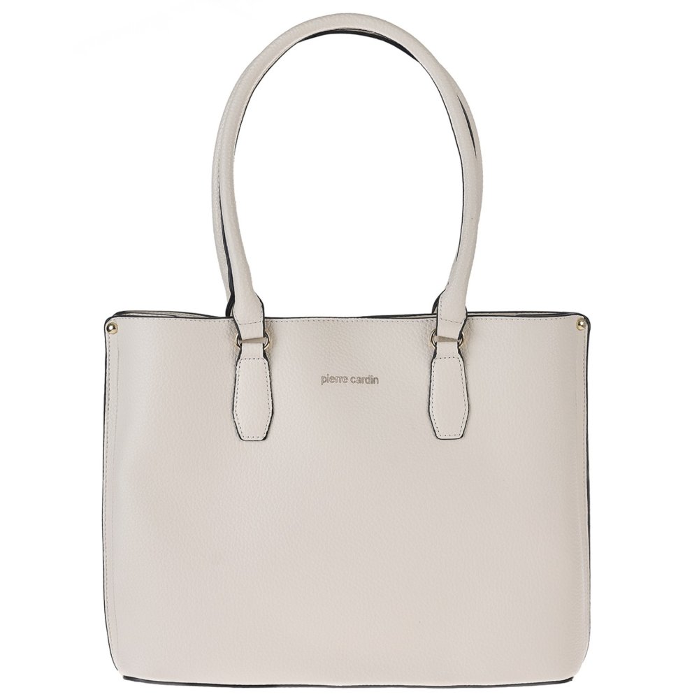 Levně Elegantní dámská kabelka Pierre Cardin 34221 Béžová